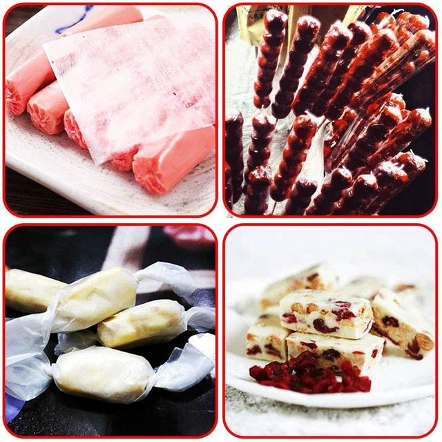Alt view image 5 of 6 - Glutinous Rice Paper Edible Thin Sticky Wafer Papers 2.36x3.15 Inch