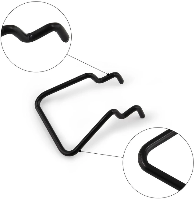 Alt view image 5 of 7 - Waziaqoc 16PCS Pegboard Plier Holders, Black