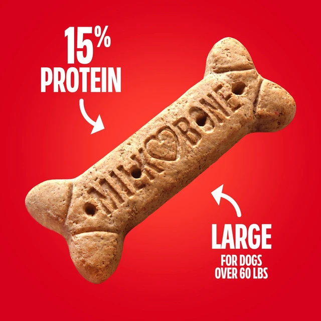 Alt view image 5 of 6 - Milk-Bone Original Large Dog Treats Biscuits, 24Oz.