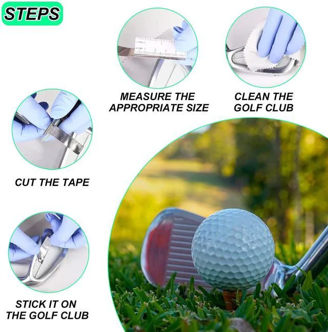 Alt view image 6 of 7 - Tinoaly Self-Adhesive Weighted Tape, 39.4in Long, High Density for Tennis Rackets and Golf Clubs