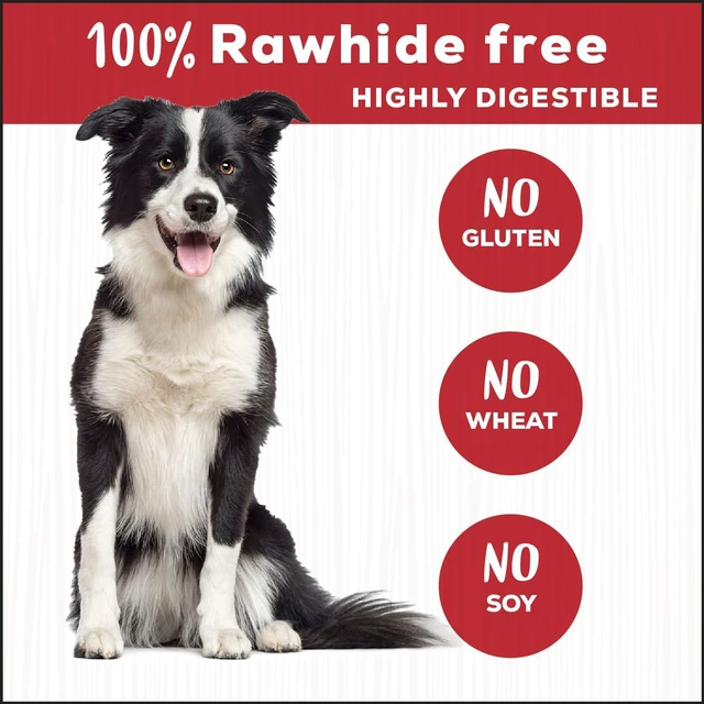 Alt view image 2 of 7 - Rawhide Free Beef Twists Dog Chews, Country Kitchen, 3 Count