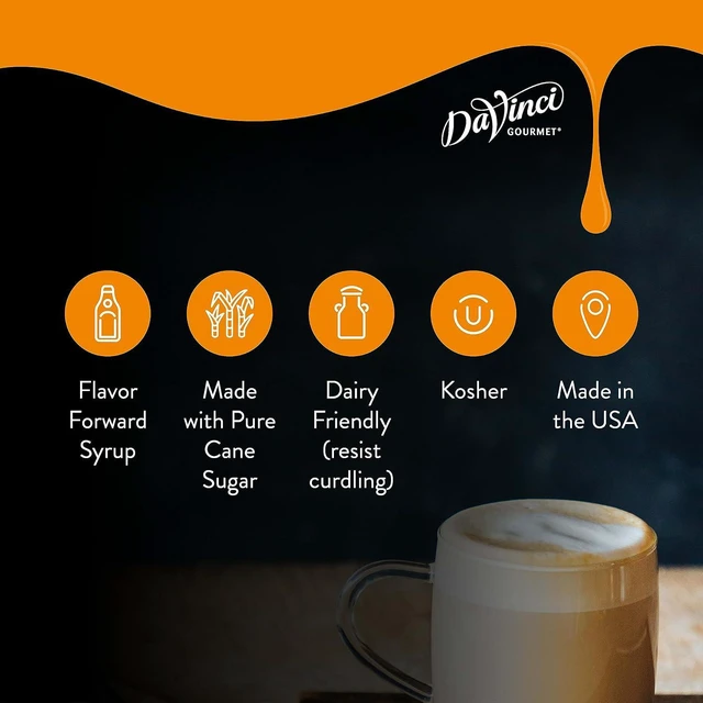 Alt view image 3 of 7 - DaVinci Gourmet Classic Toasted Hazelnut Syrup, 25.4 fl oz (Pack of 1)