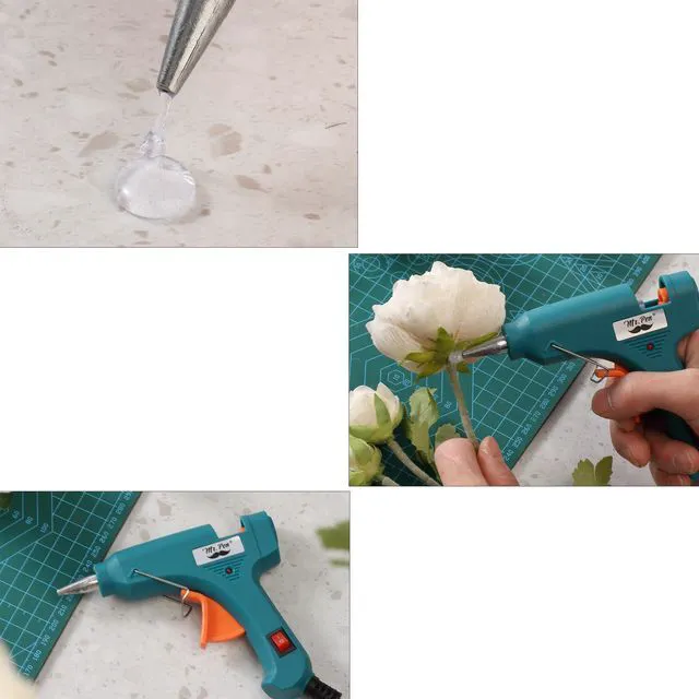 Alt view image 6 of 7 - Mr. Pen Mini Hot Glue Gun and Sticks Set