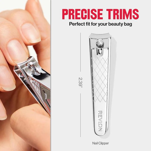 Alt view image 4 of 6 - Revlon Nail Clipper with File, Silver, 1 Count