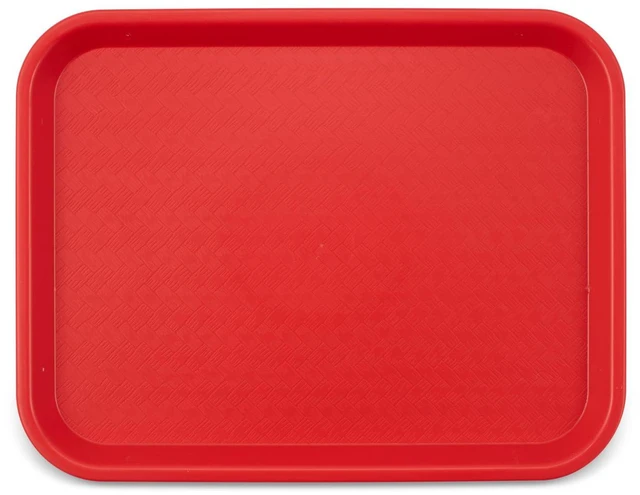 Alt view image 6 of 6 - Carlisle Cafe Tray, 14 x 18 in, Red, 1 Count