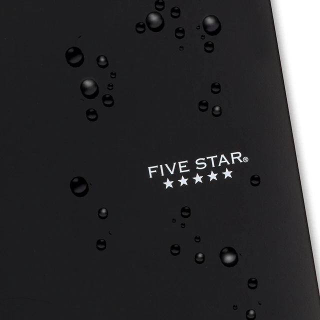 Alt view image 5 of 6 - Five Star Spiral Notebook Plus Study App, 1 Subject, College Ruled, 100 Sheets, 8.5" x 11", Black, 72057