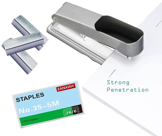 Alt view image 3 of 5 - 4000pcs 1/4 Inch Standard Staples 26/6 Type Galvanized