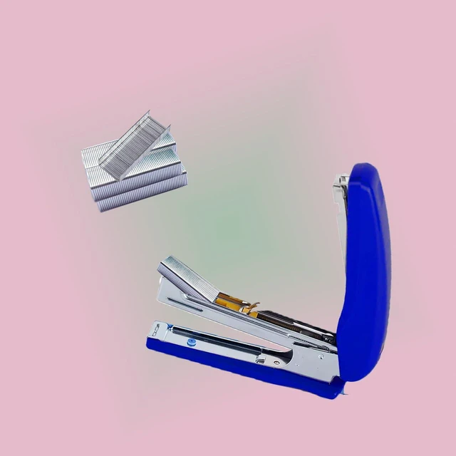 Alt view image 4 of 5 - 4000pcs 1/4 Inch Standard Staples 26/6 Type Galvanized