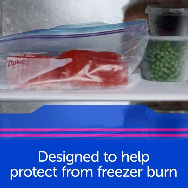 Alt view image 6 of 6 - Ziploc 2Gallon Freezer Bags, 10Count, Food Storage