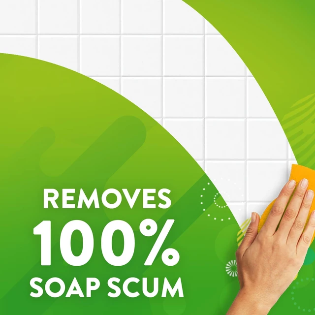 Alt view image 6 of 6 - Scrubbing Bubbles Bathroom and Shower Cleaner Aerosol, Foaming Action, Citrus Scent, 20oz (Pack of 1)