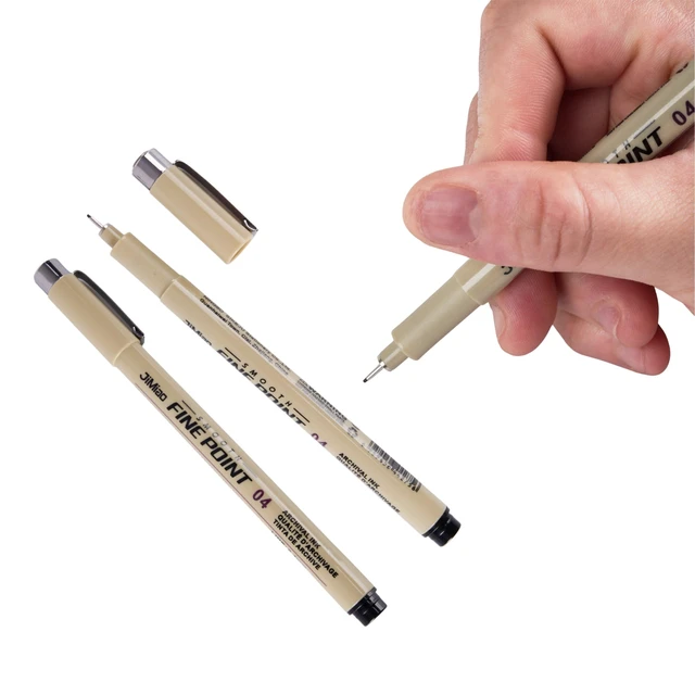 Alt view image 6 of 7 - Tobios Fine Liner Pens, Fine Tip Felt Sketch & Drawing Pen