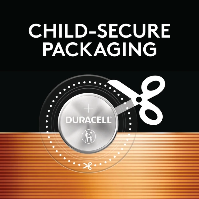 Alt view image 4 of 5 - Duracell CR2032 3V Lithium Battery, 4 Count, for AirTag & Key Fob