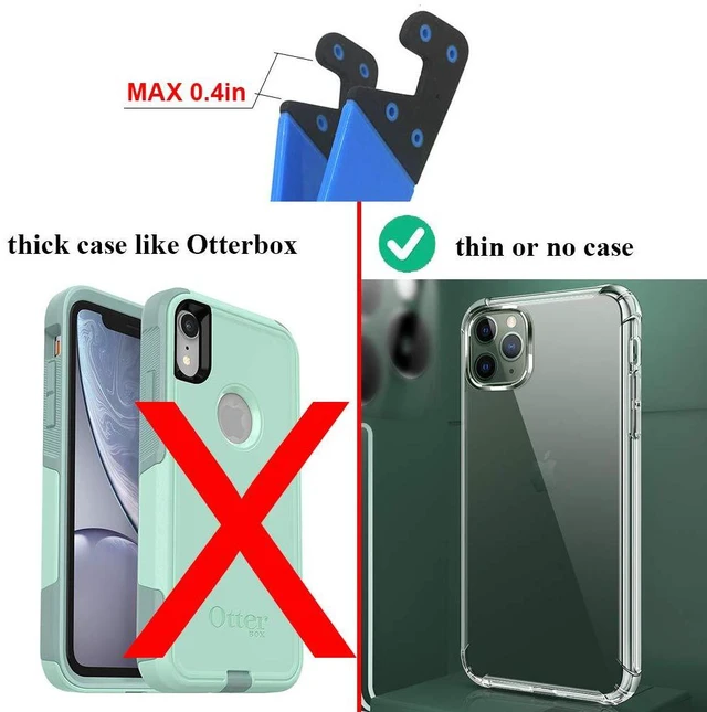 Alt view image 2 of 7 - Pack of 3 Portable Cell Phone Stands, Foldable Pocket Travel Holder, Upgrade Universal V Smartphone Kickstand Mount for iPhone iPad Tablet Kindle Android