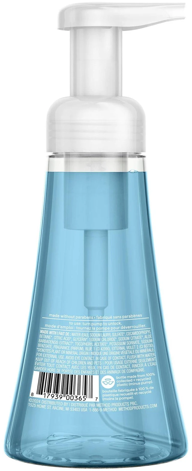 Alt view image 5 of 6 - Method Foaming Hand Wash, Sea Minerals, 10 Fl Oz