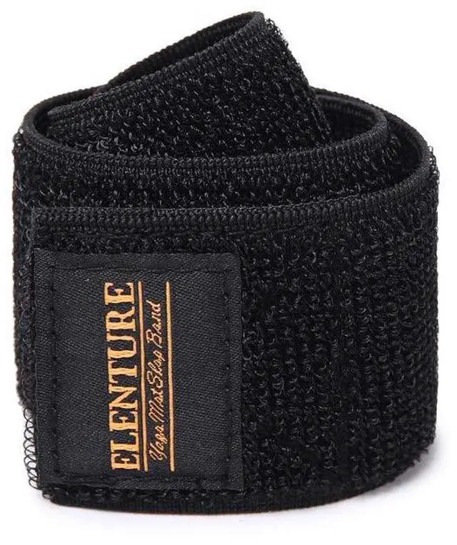 Alt view image 4 of 5 - Adjustable Heavy-Duty Elastic Bungee Yoga Mat Strap - Wrap Organizer for Workout, Exercise, and Pilates Mat Storage