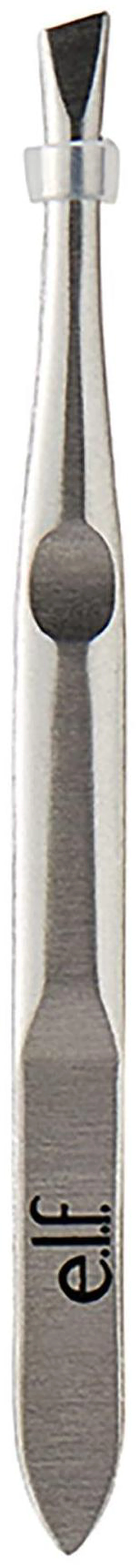 Alt view image 3 of 5 - E.l.f. Slant Tweezer Stainless Steel, Ergonomic Design, Strong Grip, Accurate Hair Removal, Shapes and Defines