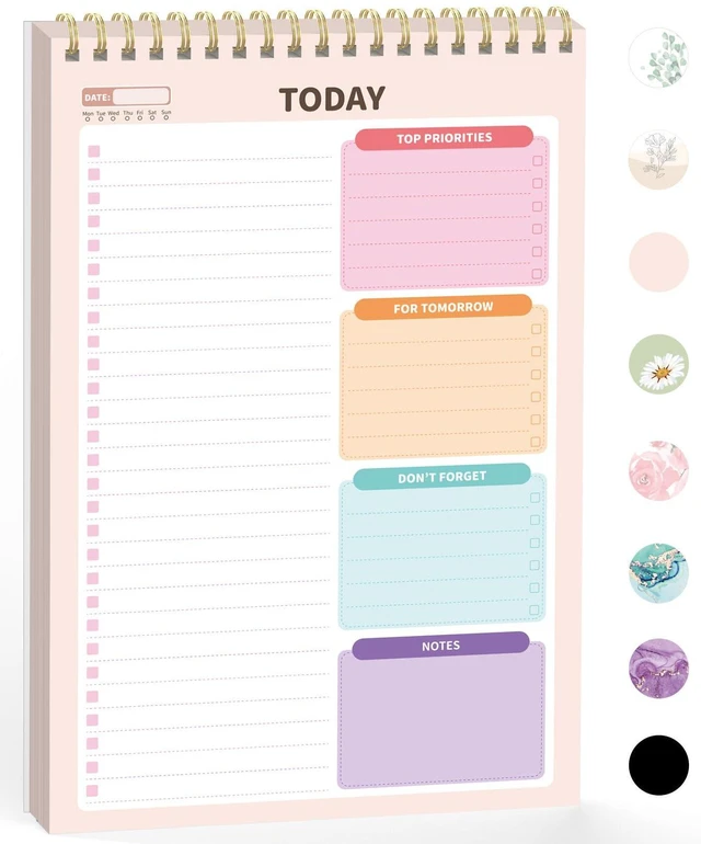 Main image of Forvencer 6.5x9.8 To Do List Notepad
