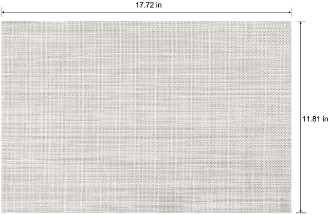 Alt view image 3 of 6 - Set of 4 Washable Indoor Placemats (Beige)