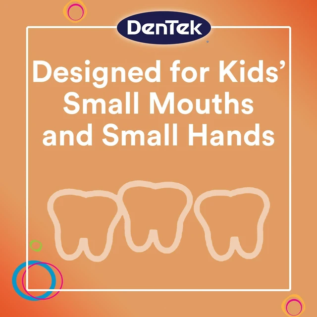 Alt view image 3 of 6 - Dentek Kids Flossers Wild Fruit Flavor 90 Count