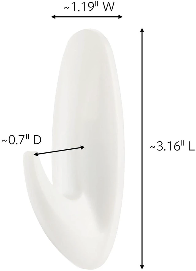 Alt view image 3 of 6 - Command Medium Designer Hooks, 2 Hooks, 4 Strips