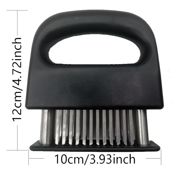 Alt view image 6 of 6 - Meat Tenderizer with 48 Stainless Steel Blades for Kitchen