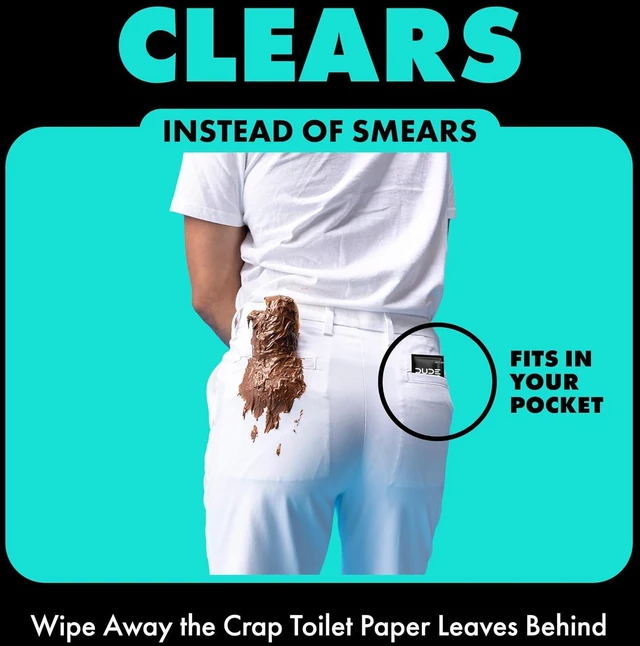 Alt view image 5 of 6 - DUDE Wipes On-the-Go Mint Chill Adult Flushable Travel Wipes, 30 Count