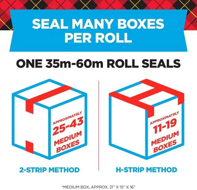 Alt view image 4 of 6 - Scotch Heavy Duty Shipping Packing Tape, Clear, 1.88in. x 54.6yd.