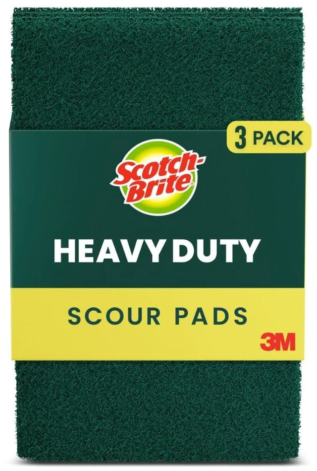 Main image of Scotch-Brite Heavy Duty Scouring Pad, 3 Pack