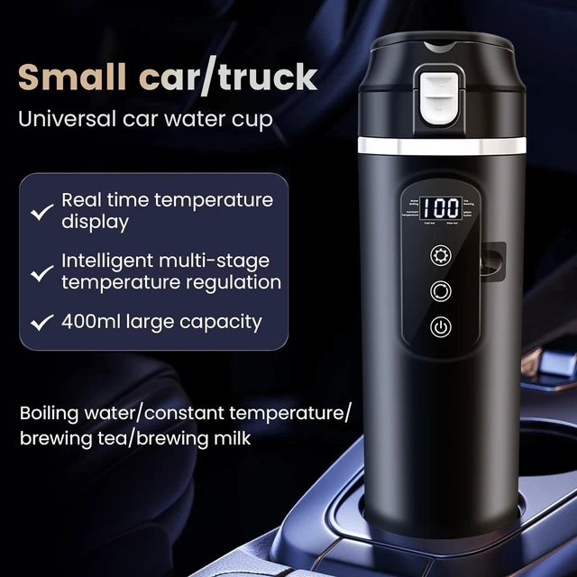 Alt view image 5 of 6 - Car Travel Electric Kettle 400ml 12-24V Compatible