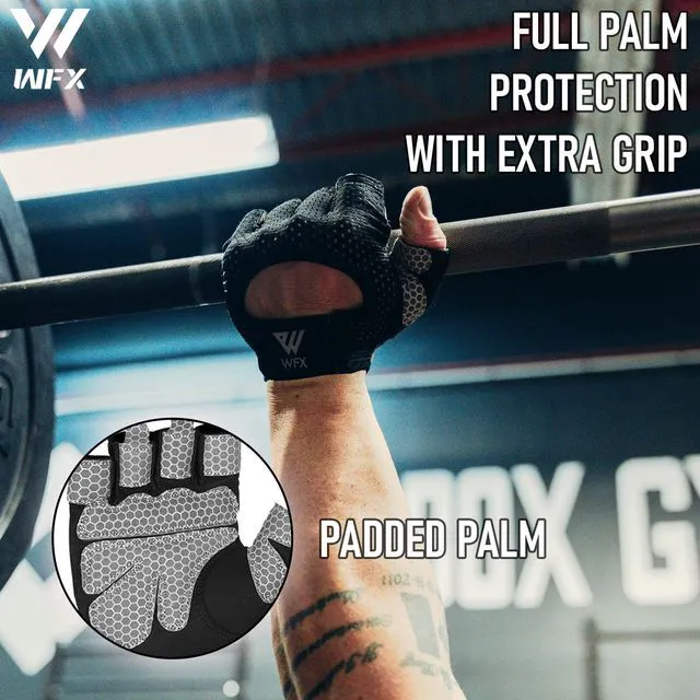Alt view image 2 of 6 - WESTWOOD FOX Weight Lifting Gloves with Wrist Wrap Support for Men and Women, Gym Workout Training Exercise Fitness Hanging, Pull Ups, Dumbbell, Cycling
