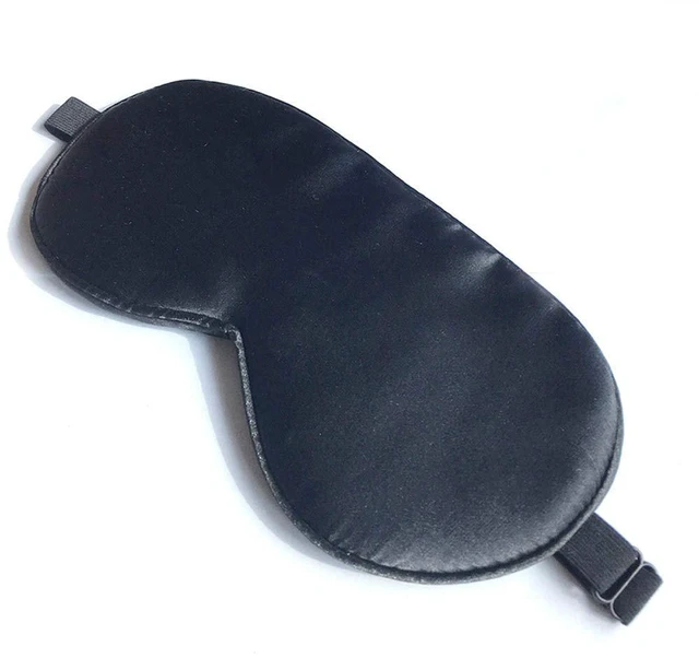 Main image of Silk Blackout Sleep Mask with Adjustable Strap