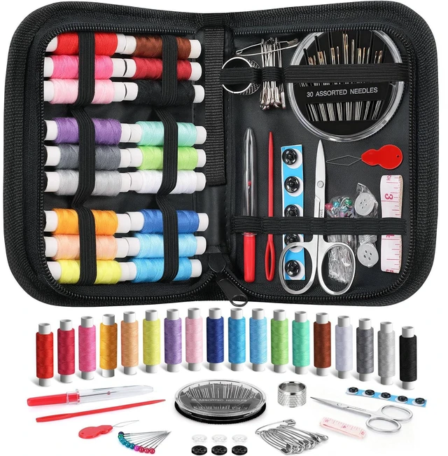 Main image of Coquimbo Sewing Kit for Adults and Teen Girls, Christmas Stocking Stuffers