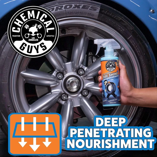 Alt view image 6 of 6 - Chemical Guys Tire Kicker Extra Glossy Tire Shine for Rubber and Trim 16oz