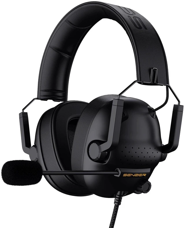 Main image of SENZER SG500 Gaming Headset with Noise Cancelling Microphone, Black