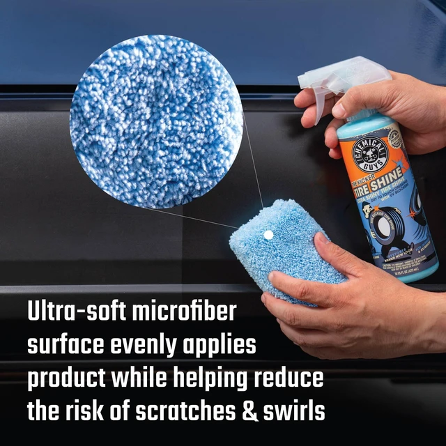 Alt view image 3 of 6 - Chemical Guys Premium Microfiber Applicator Pads - Soft Foam Core, 2 Pack