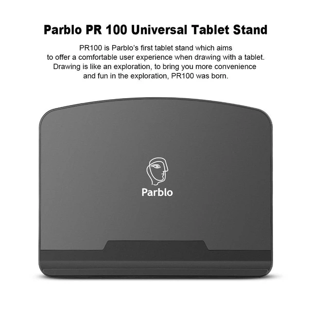 Alt view image 6 of 6 - Parblo PR 100 Universal Adjustable Drawing Tablet Stand for 10-16 Inches Digital Graphics Drawing Monitors, Art Tablets, Laptops