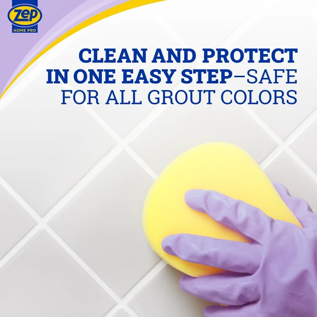 Alt view image 4 of 7 - Zep HomePro Foaming Miracle Grout Cleaner & Protectant, 32oz, 1-Pack