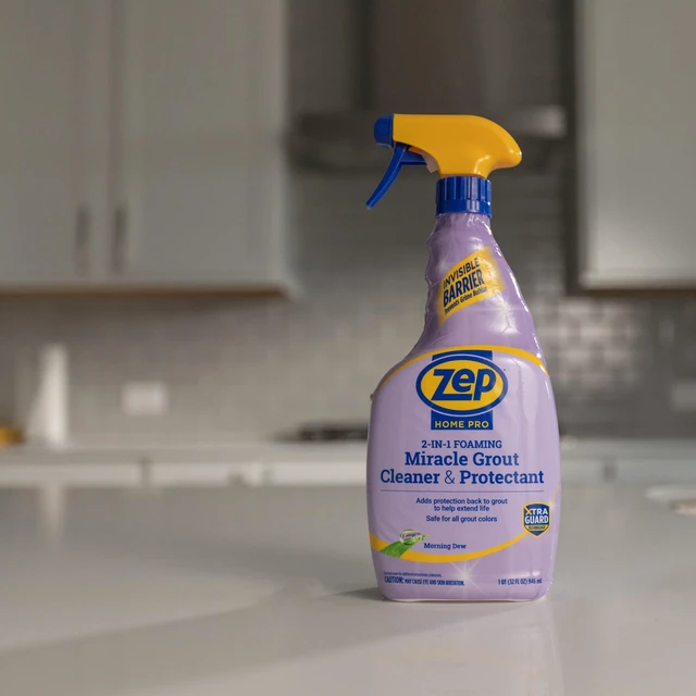 Alt view image 2 of 7 - Zep HomePro Foaming Miracle Grout Cleaner & Protectant, 32oz, 1-Pack