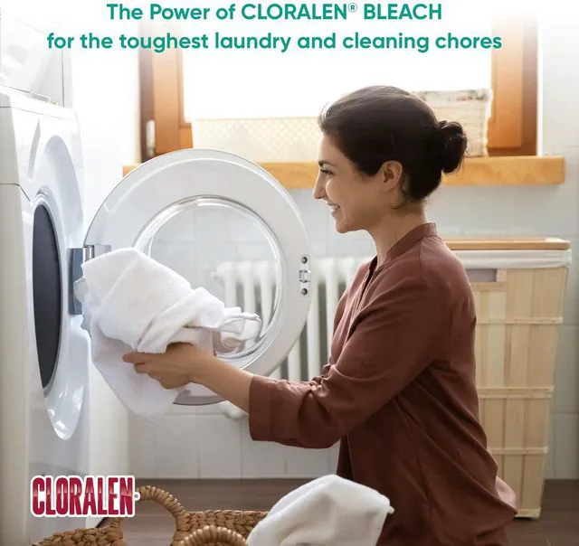 Alt view image 6 of 6 - Cloralen Household Cleaning Liquid Bleach 32.12fl oz