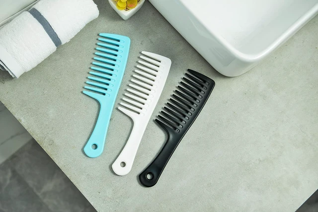 Alt view image 4 of 7 - Wide Tooth Comb, Large Detangling Comb, Durable Styling Brush for Women and Men, Curly, Long, Wet Hair Types - Professional Hair Care