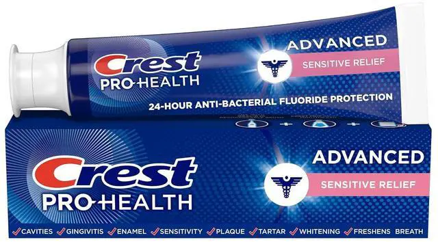 Main image of Crest Pro-Health Advanced Sensitive & Enamel Shield Toothpaste, 5.1 oz, Pack of 1