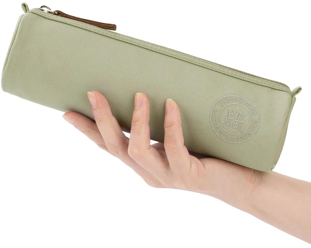 Main image of EASTHILL Small Pencil Case Pen Bag Stationery for Girls Women Green