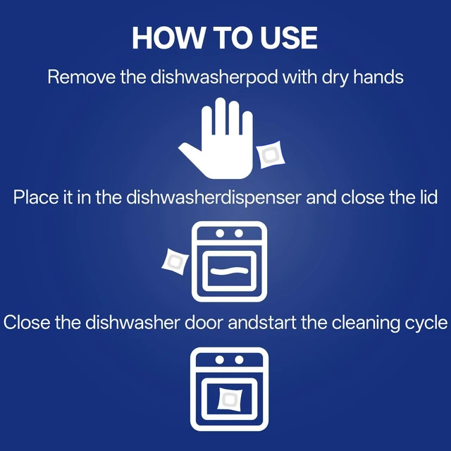 Alt view image 6 of 6 - ECO Dishwasher Pods 15 Count, Plant-Based Detergent with Glycerin & Enzymes (Protease, Amylase), Powerful Cleaning, No Pre-Rinse, Fights 24-Hour Dried On Food