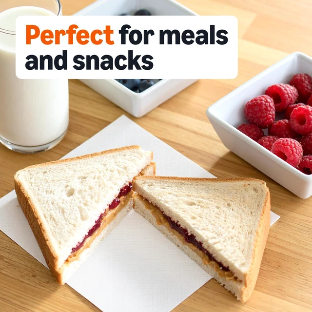 Alt view image 4 of 6 - Amazon Basics Everyday Paper Napkins, 400Count