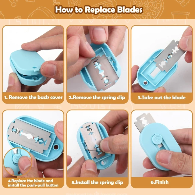 Alt view image 3 of 6 - Xangnier Sourdough Bread Lame Dough Scoring Tool, Magnetic