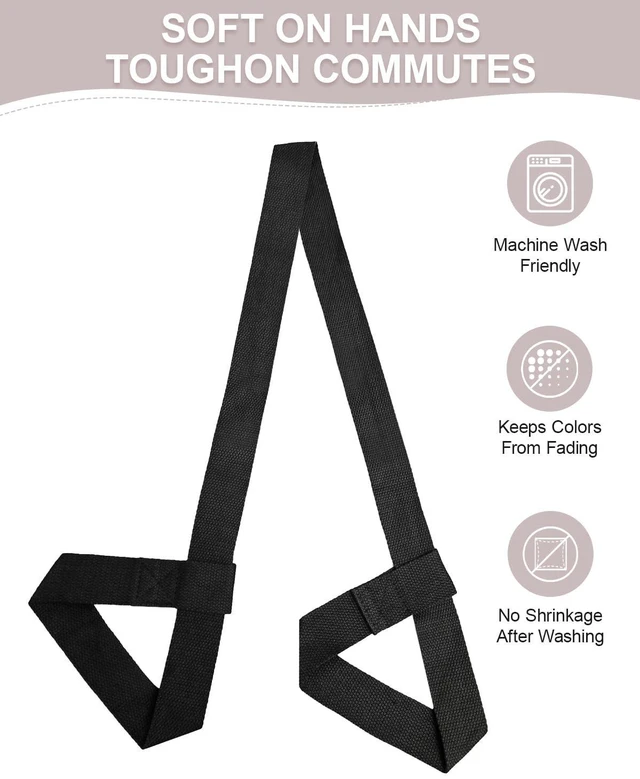 Alt view image 5 of 7 - Adjustable Hook-and-Loop Yoga Mat Strap Carrier for Most Mats