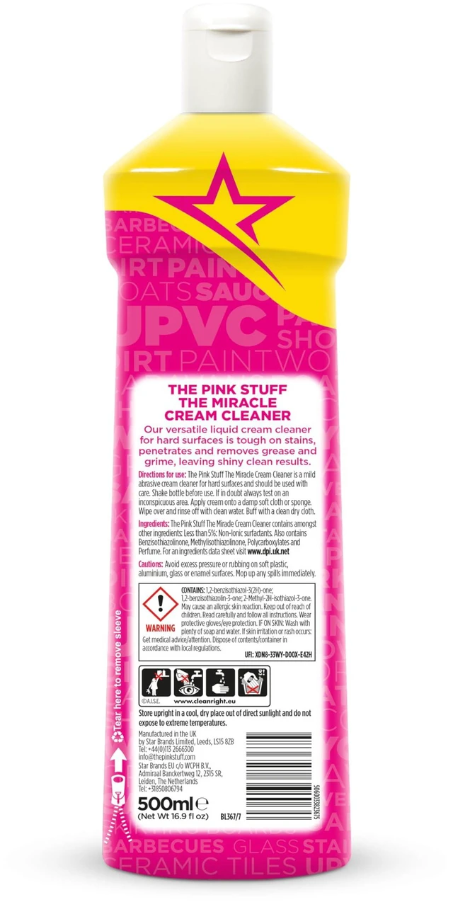 Alt view image 2 of 2 - 9 Fl Oz Stardrops The Pink Stuff Miracle Cream Cleaner