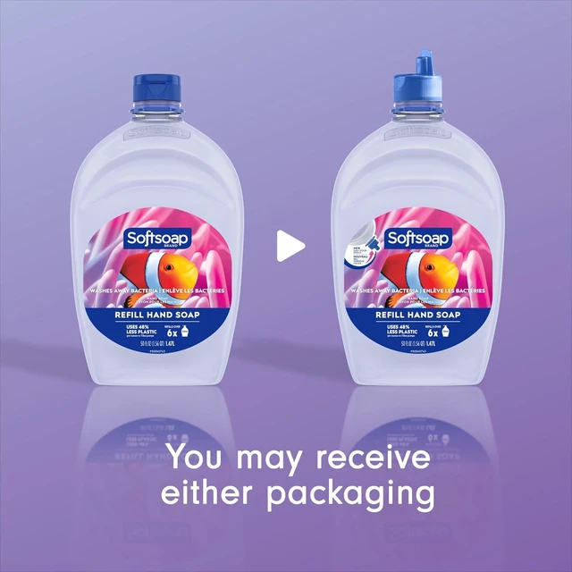 Alt view image 6 of 7 - Softsoap Aquarium Liquid Hand Soap Refill, 1.47L