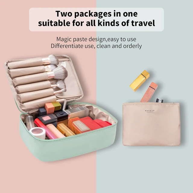 Alt view image 3 of 7 - Queboom Travel Toiletry Bag for Women & Men, Green