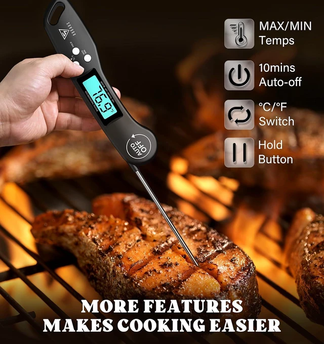 Alt view image 3 of 6 - DOQAUS Digital Instant Read Meat Thermometer